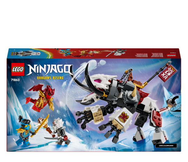 LEGO NINJAGO 71863 Zilvar i smocza bestia Grimtak - 1529844 - zdjęcie 9
